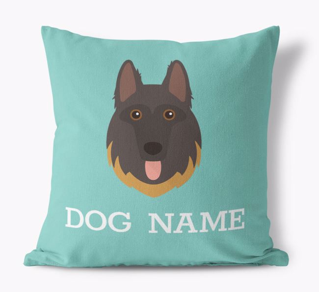 Personalised Icon Canvas Pillow